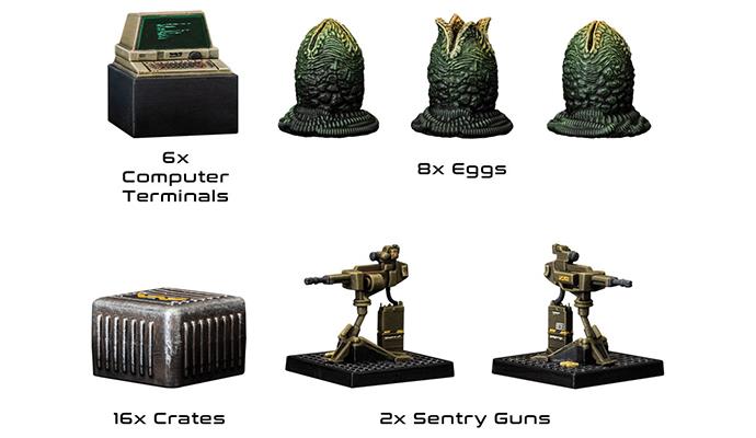 Aliens Assets and Hazards