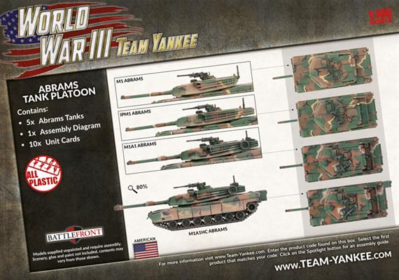 World War III: Team Yankee - Abrams Tank Platoon