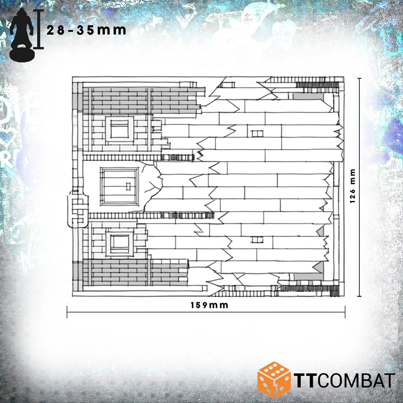 TTCombat - City Rowhouse Arch Destroyed