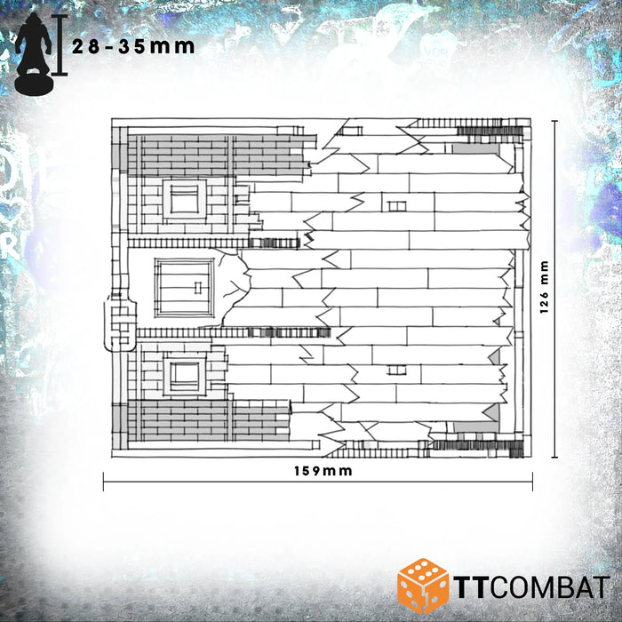 TTCombat - City Rowhouse Arch Destroyed