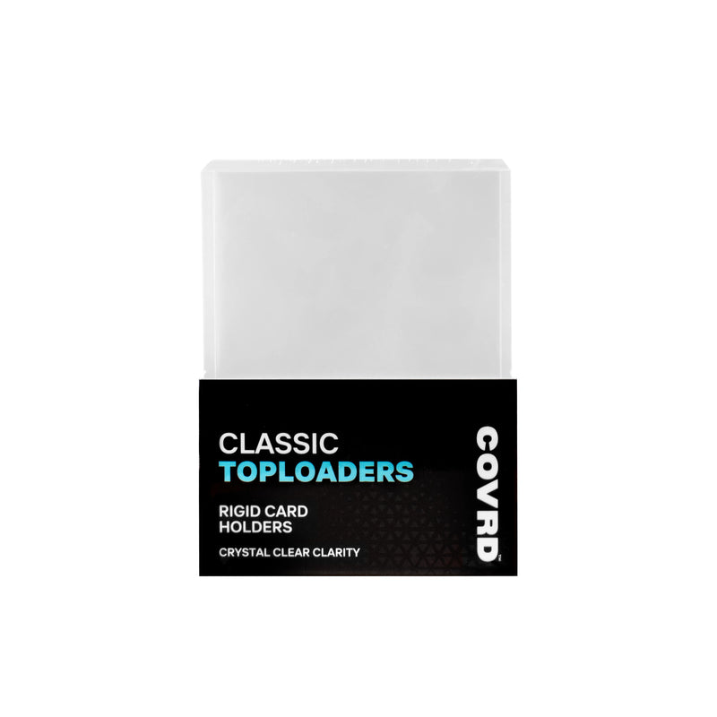 COVRD Classic Toploaders - Clear