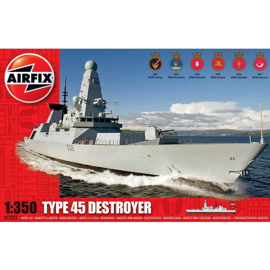 Airfix Type 45 Destroyer 1:350