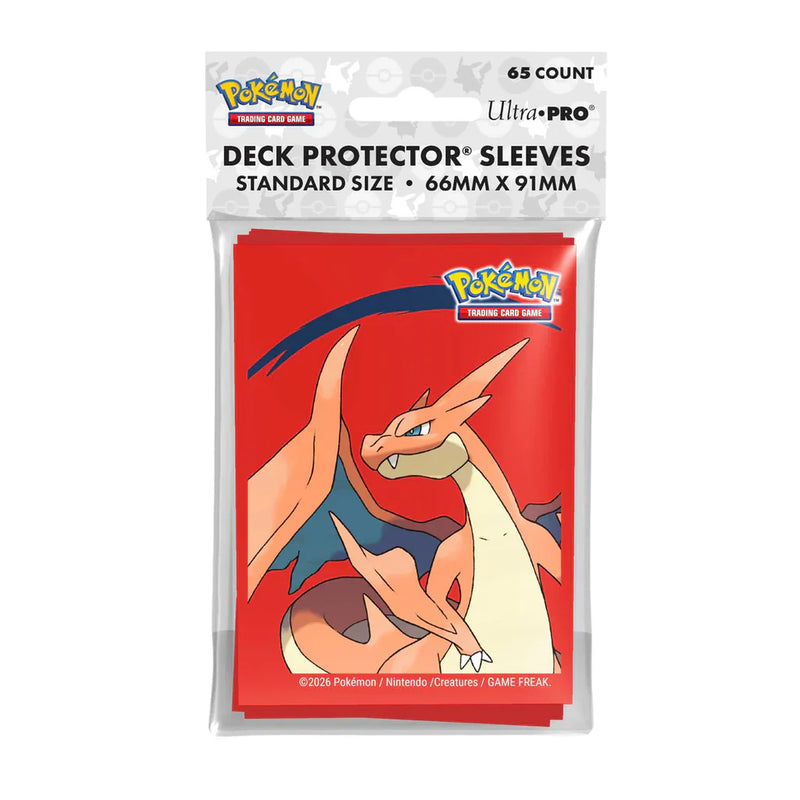 Ultra Pro - Mega Charizard Y 65ct Deck Protector Sleeves for Pokémon