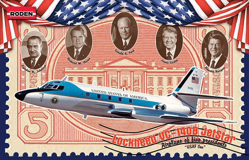 US Lockheed VC-140B Jetstar VIP (1:144)