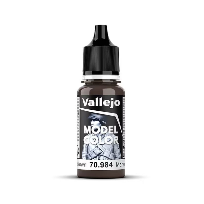 Vallejo Model Color Flat Brown 18ml