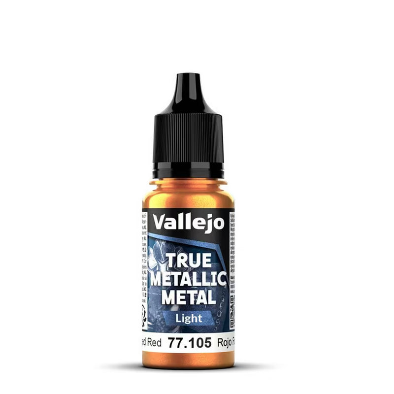 Vallejo True Metallic Metal Light - Forged Red 18ml