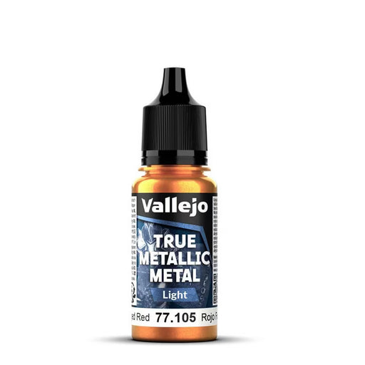 Vallejo True Metallic Metal Light - Forged Red 18ml