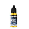Vallejo True Metallic Metal Base - Radiant Yellow 18ml