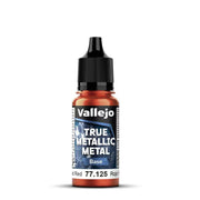 Vallejo True Metallic Metal Base - Forged Red 18ml