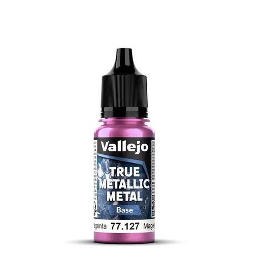 Vallejo True Metallic Metal Base - Crimson Magenta 18ml