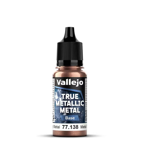 Vallejo True Metallic Metal Base - Rusty Metal - 18ml