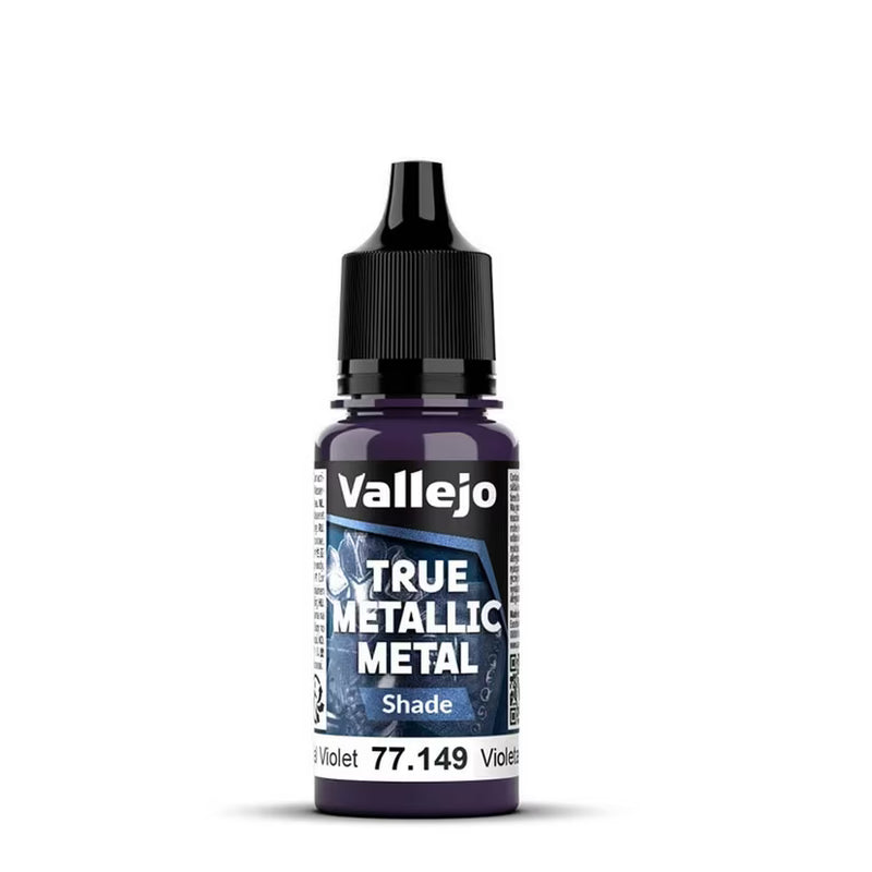 Vallejo True Metallic Metal Shade - Celestial Violet - 18ml