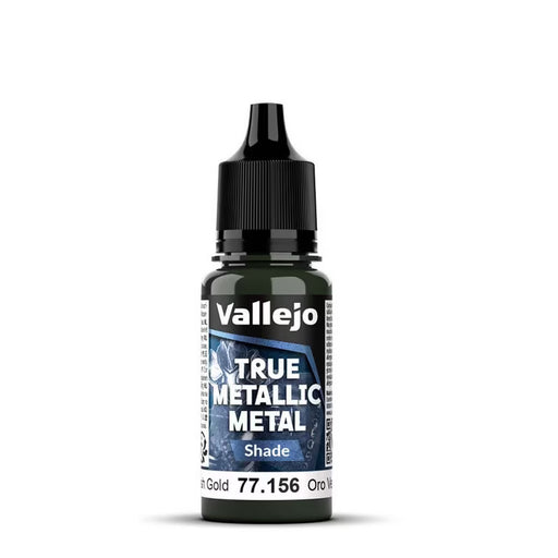 Vallejo True Metallic Metal Shade - Greenish Gold - 18ml