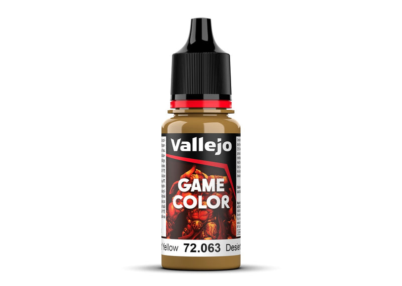 Vallejo Game Color Desert Yellow - 18ml