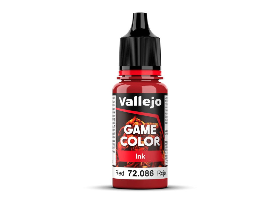 Vallejo Game Color Ink Red - 18ml