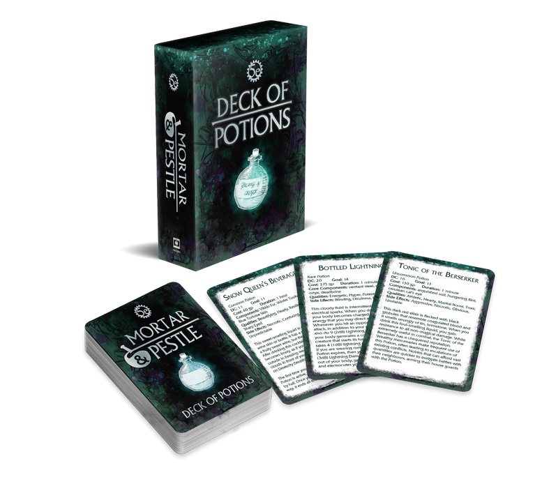 Vault 5e: Mortar & Pestle Potion Deck