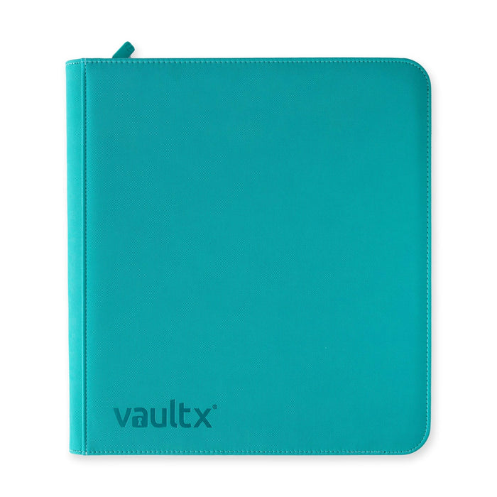 Vault X 12-Pocket Exo-Tec Zip Binder XL - Ocean Blue