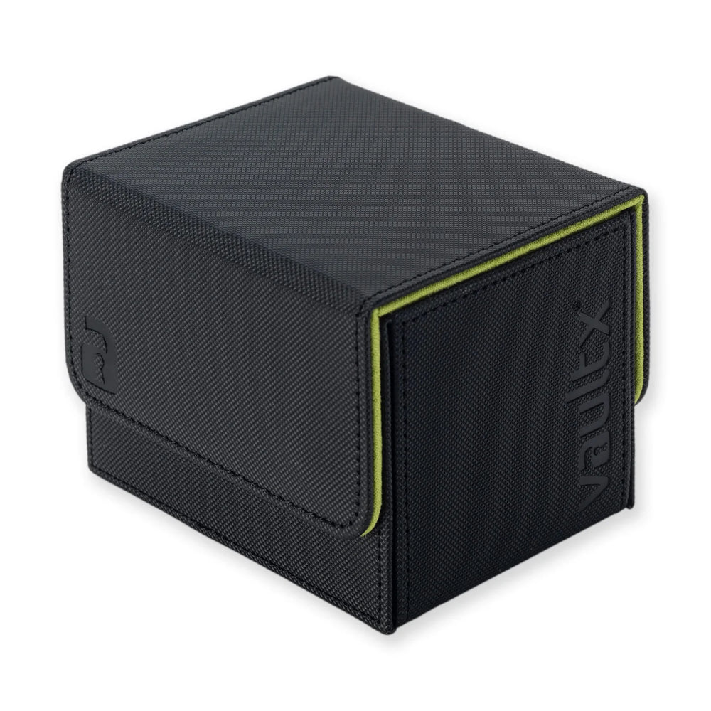 Vault X Exo-Tec Sideloading Deck Box 100+ - Black / Electric Green