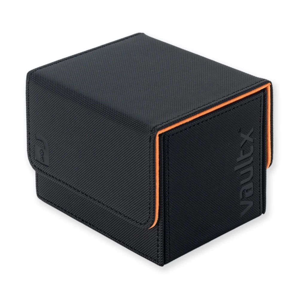 Vault X Exo-Tec Sideloading Deck Box 100+ - Black / Electric Orange