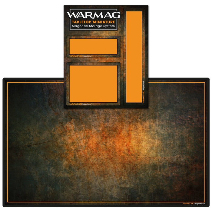 WarMag Printed Base Sheet - Burnt Rust