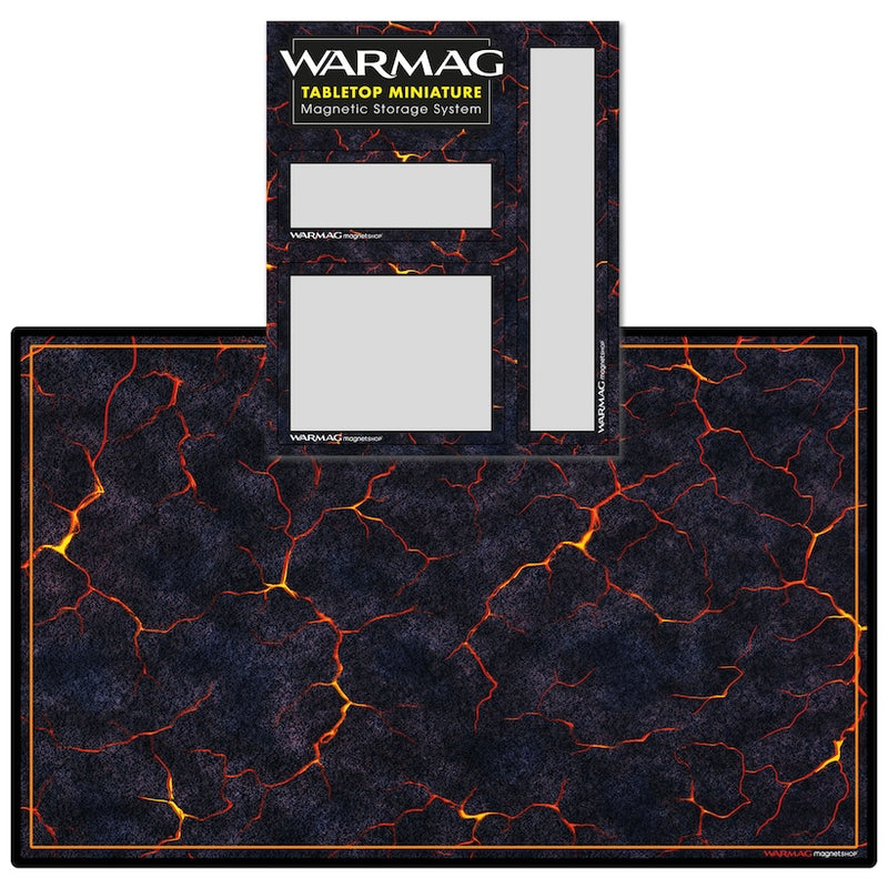WarMag Printed Base Sheet - Flame Grilled
