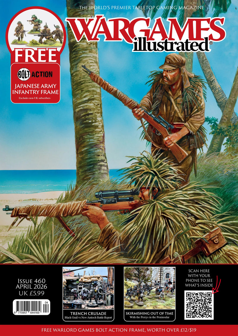 Wargames Illustrated WI460 April 2026 Edition (with Imperial Japanese Infantry)