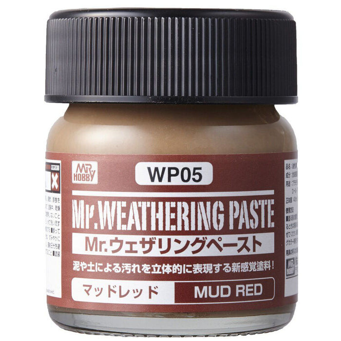 Mr. Hobby Weathering Paste - Mud Red