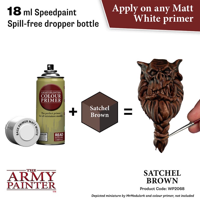 The Army Painter - Speedpaint: Satchel Brown
