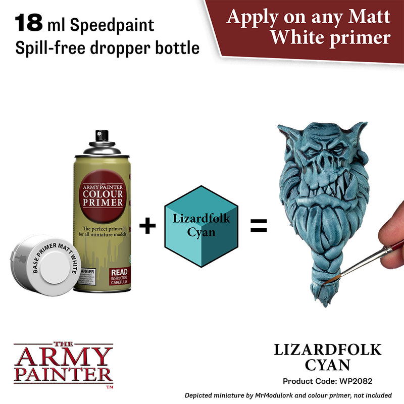 The Army Painter - Speedpaint: Lizardfolk Cyan