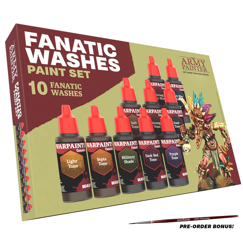 The Army Painter Warpaints Fanatic: Washes Paint Set