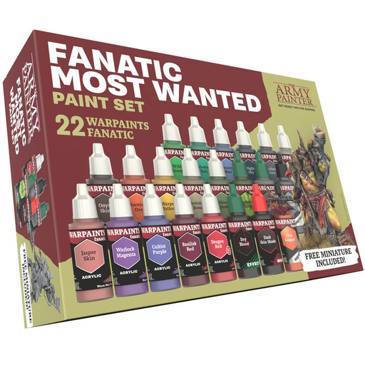 The Army Painter Warpaints Fanatic Most Wanted Set - Pre-Order