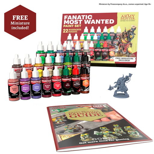 The Army Painter Warpaints Fanatic Most Wanted Set