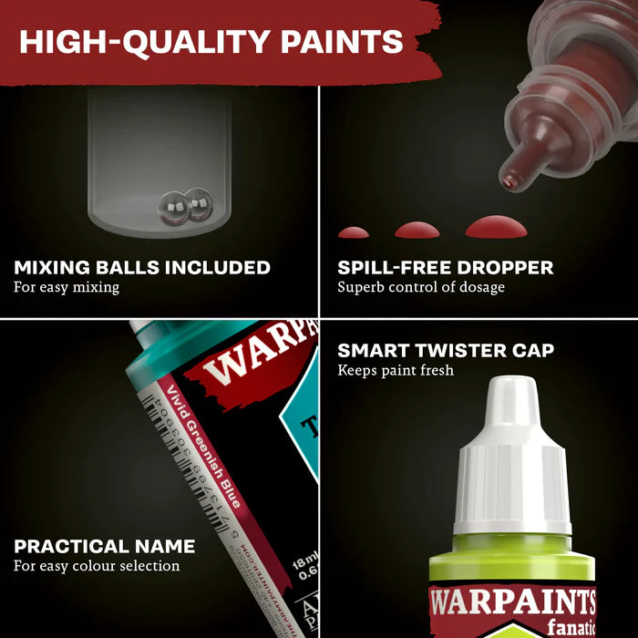 The Army Painter Warpaints Fanatic Wargamers Paint Set