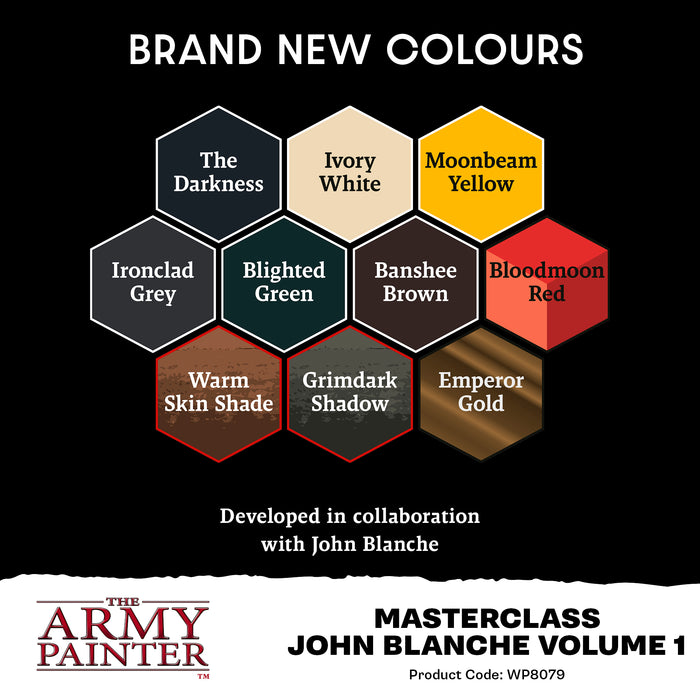 Masterclass John Blanche Volume 1 Paint Set - Pre-Order