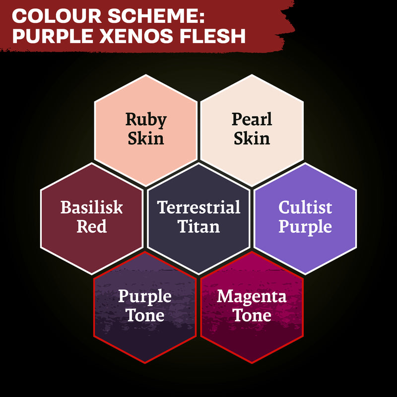 Combat Se7ens Purple Xenos Flesh