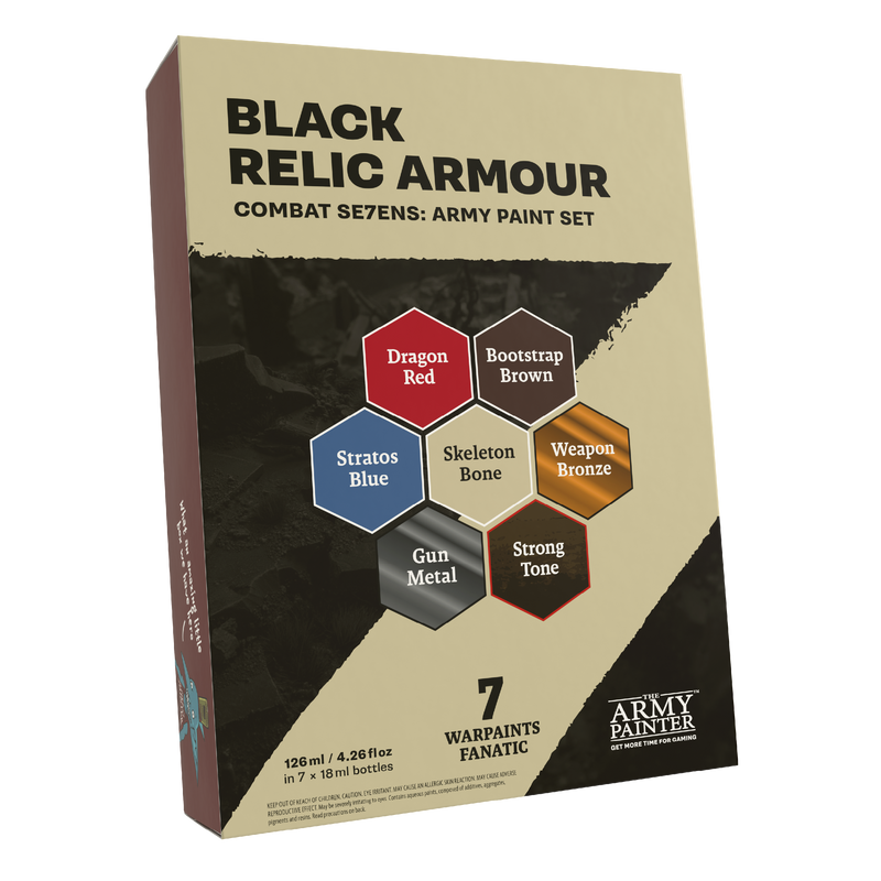 Combat Se7ens Black Relic Armour - Pre-Order