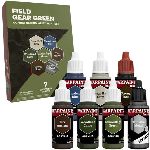 Combat Se7ens Field Gear Green - Pre-Order