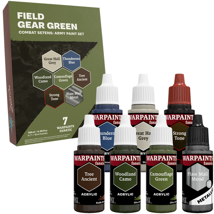Combat Se7ens Field Gear Green - Pre-Order