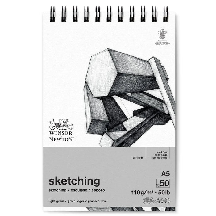 Winsor & Newton Sketch Pad 110gsm A5 50 Sheets