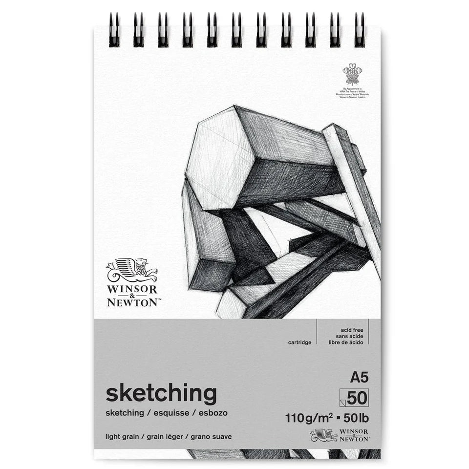 Winsor & Newton Sketch Pad 110gsm A5 50 Sheets