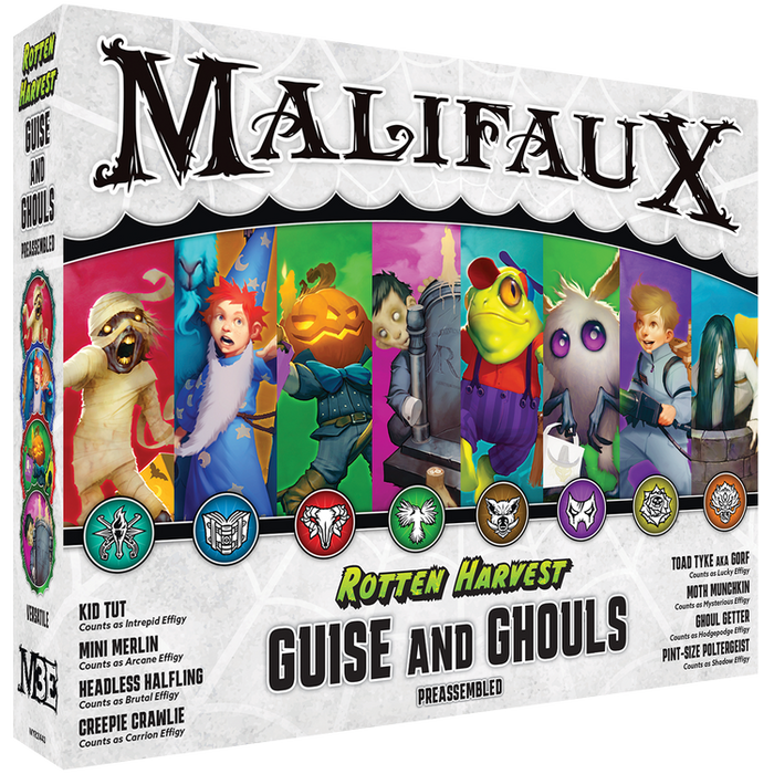 Malifaux 3rd Edition: Rotten Harvest Guise and Ghouls Box Cover