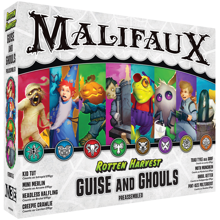 Malifaux 3rd Edition: Rotten Harvest Guise and Ghouls Box Cover