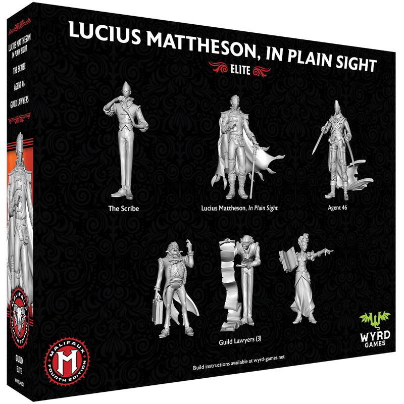 Malifaux 4th Edition - Lucius Mattheson, In Plain Sight