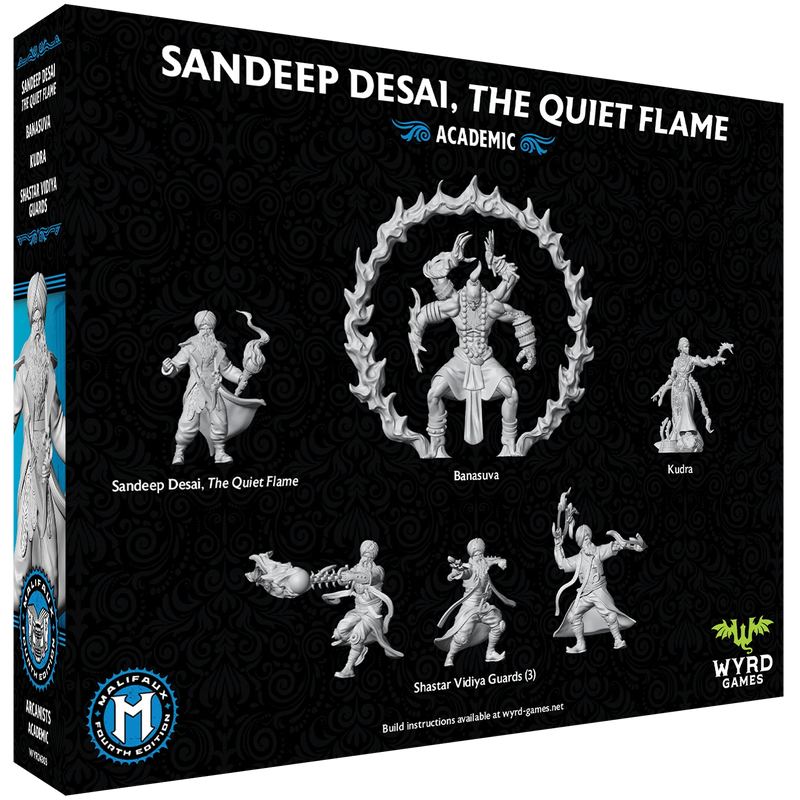 Malifaux 4th Edition - Sandeep Desai, The Quiet Flame