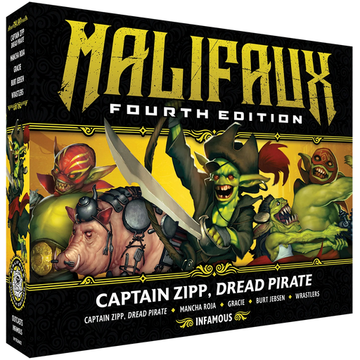 Captain Zipp, Dread Pirate | Malifaux | Wyrd Games