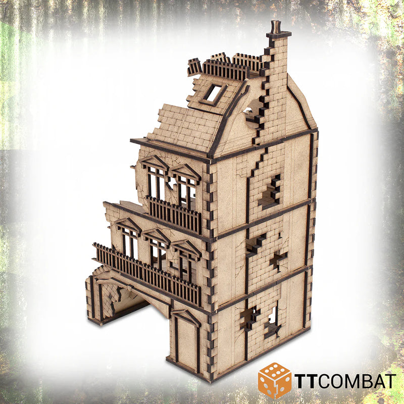 TTCombat - City Rowhouse Arch Destroyed
