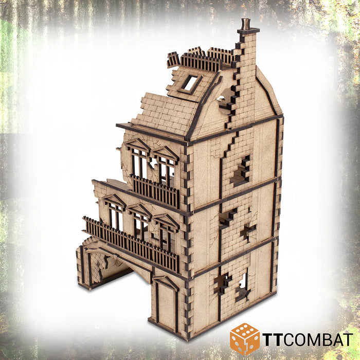 TTCombat - City Rowhouse Arch Destroyed