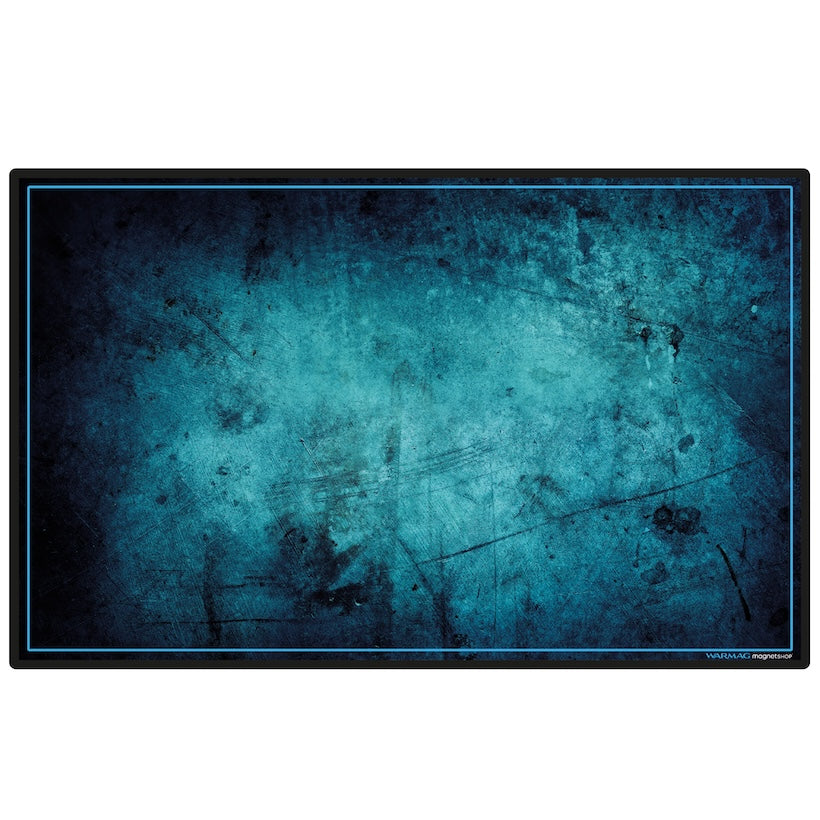 WarMag Printed Base Sheet - Azure Storm