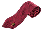 Warhammer 40,000: Chaos Neck Tie with Pin Badge
