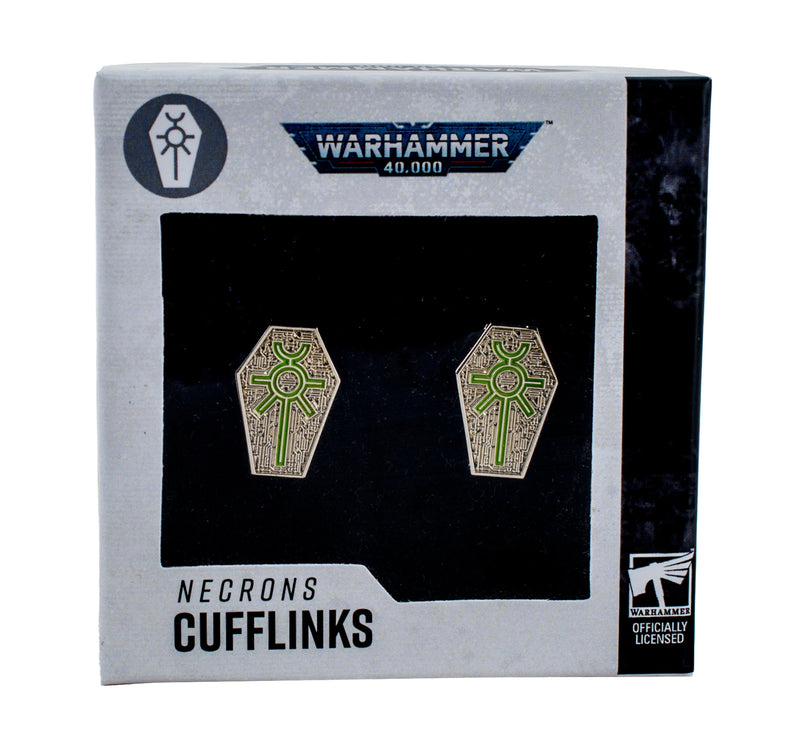 Warhammer 40,000: Necrons Cufflinks